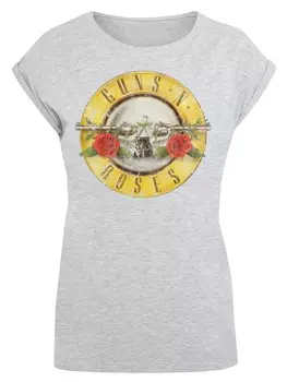 Рубашка F4Nt4Stic Guns n Roses, серый