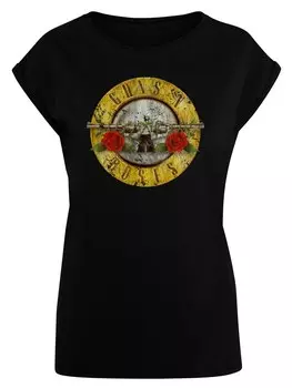 Рубашка F4NT4STIC GunsnRoses, черный