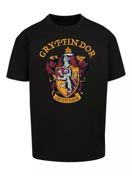 Рубашка F4NT4STIC Harry Potter Gryffindor Crest, черный