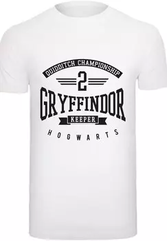 Рубашка F4NT4STIC Harry Potter Gryffindor Keeper, белый