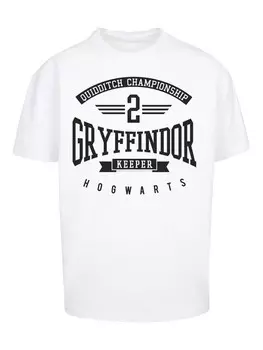 Рубашка F4NT4STIC Harry Potter Gryffindor Keeper, белый