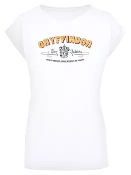Рубашка F4NT4STIC Harry Potter Gryffindor Team Quidditch, белый