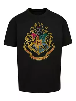 Рубашка F4NT4STIC Harry Potter Hogwarts, черный