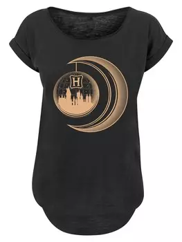 Рубашка F4NT4STIC Harry Potter Hogwarts Moon, черный