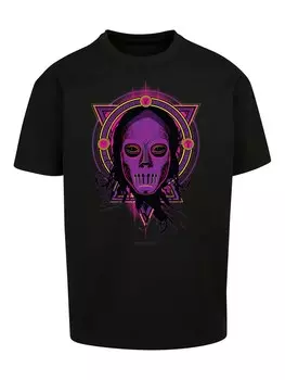 Рубашка F4NT4STIC Harry Potter Neon Death Eater, черный