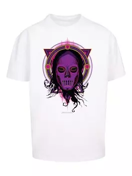 Рубашка F4NT4STIC Harry Potter Neon Death Eater, белый