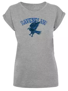 Рубашка F4NT4STIC Harry Potter Ravenclaw Sport Emblem, пятнистый серый