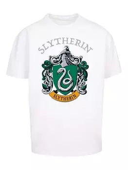 Рубашка F4NT4STIC Harry Potter Slytherin, белый