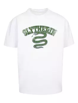 Рубашка F4NT4STIC Harry Potter Slytherin, белый
