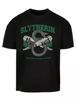 Рубашка F4NT4STIC Harry Potter Slytherin, черный