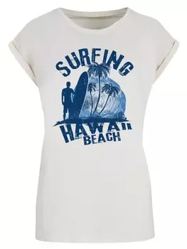 Рубашка F4NT4STIC Hawaii Surf Beach Summer, песочный
