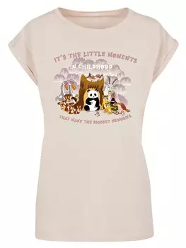 Рубашка F4NT4STIC Heroes of Childhood Tao Tao Childhood Memories, песочный