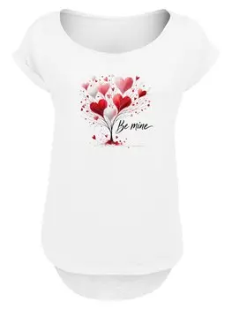Рубашка F4NT4STIC Herzbaum Be Mine!, белый