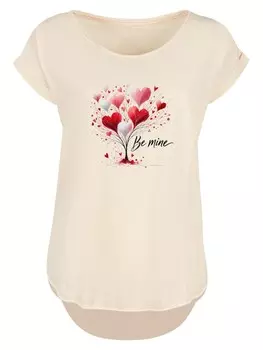 Рубашка F4NT4STIC Herzbaum Be Mine!, песочный