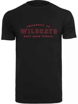 Рубашка F4NT4STIC High School Musical The Musical Property Of Wildcats, черный