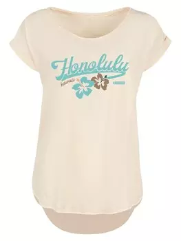Рубашка F4NT4STIC Honolulu, песочный