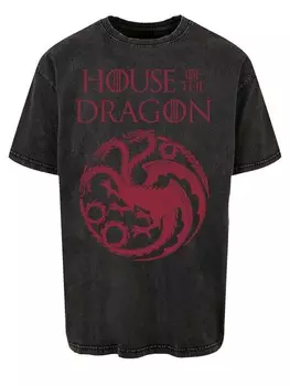 Рубашка F4NT4STIC House Of The Dragon Targaryen Crest Logo, черный