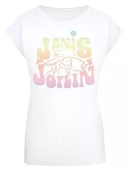 Рубашка F4NT4STIC Janis Joplin, белый
