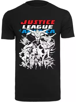 Рубашка F4NT4STIC Justice League, черный