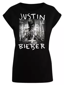 Рубашка F4NT4STIC Justin Bieber, черный