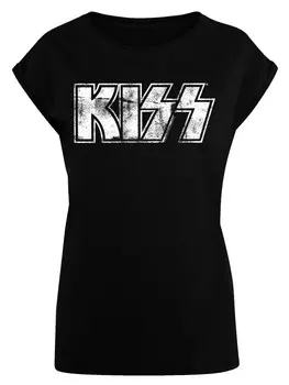 Рубашка F4NT4STIC Kiss, черный