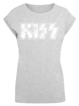 Рубашка F4NT4STIC Kiss, серый