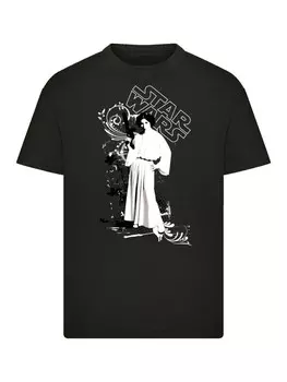 Рубашка F4NT4STIC Leia Weapon, черный