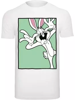 Рубашка F4NT4STIC Looney Tunes Bugs Bunny, белый