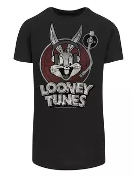Рубашка F4NT4STIC Looney Tunes Bugs Bunny, черный