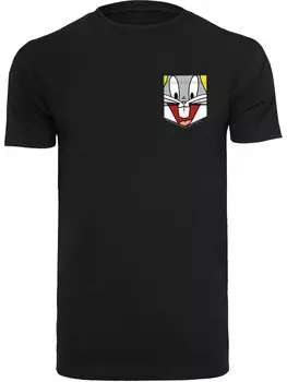 Рубашка F4NT4STIC Looney Tunes Bugs Bunny Face, черный