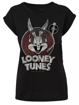 Рубашка F4NT4STIC Looney Tunes, черный