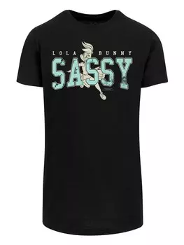 Рубашка F4NT4STIC Looney Tunes Lola Bunny Sassy, черный