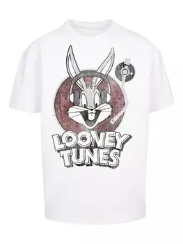 Рубашка F4NT4STIC Looney Tunes Looney Tunes Bugs Bunny, белый