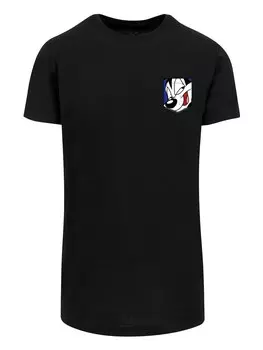 Рубашка F4NT4STIC Looney Tunes Pepe Le Pew Face Faux Pocket, черный