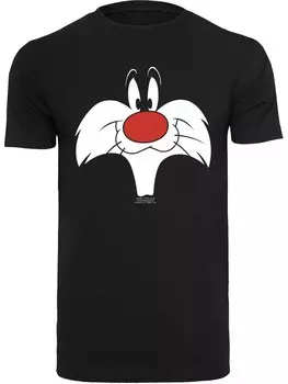 Рубашка F4NT4STIC Looney Tunes Sylvester, черный