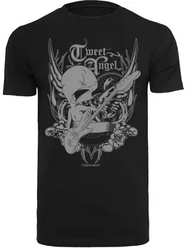Рубашка F4NT4STIC Looney Tunes Tweety Pie Rock, черный
