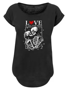 Рубашка F4NT4STIC Love Is All You Need, черный