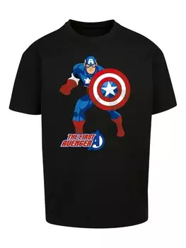 Рубашка F4NT4STIC Marvel Avengers, черный