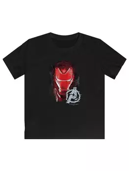 Футболка F4Nt4Stic Marvel Avengers Endgame Iron Man Brushed, черный