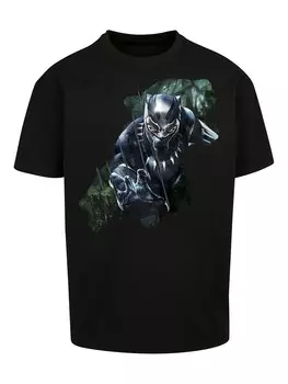Рубашка F4NT4STIC Marvel Black Panther, черный