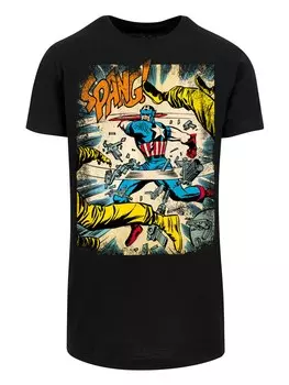 Рубашка F4NT4STIC Marvel, черный