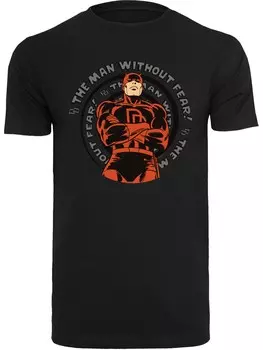 Рубашка F4NT4STIC Marvel Daredevil, черный
