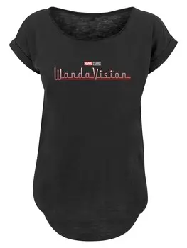 Рубашка F4Nt4Stic Marvel WandaVision, черный