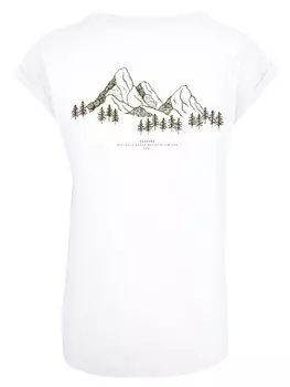 Рубашка F4Nt4Stic Mountain Berge, белый