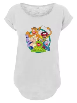 Рубашка F4NT4STIC Muppets Kreis, белый