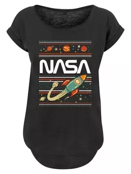 Рубашка F4Nt4Stic NASA, черный