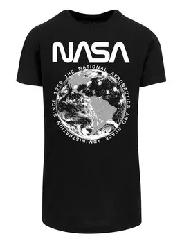 Рубашка F4NT4STIC NASA Planet Earth, черный