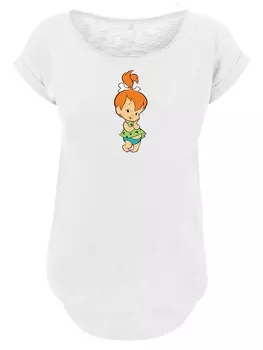 Рубашка F4NT4STIC Pebbles Flintstone, белый