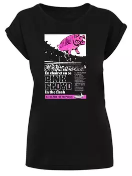 Рубашка F4Nt4Stic Pink Floyd Le Stade Olympique, черный