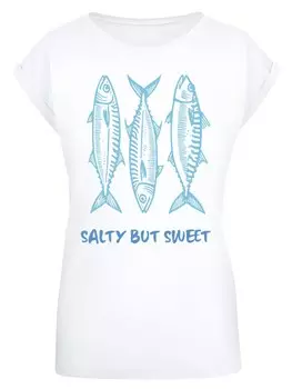Рубашка F4NT4STIC Salty But Sweet, белый